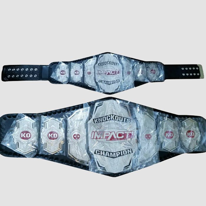 TNA Impact Knockouts Championship Replica Title Belt – Red Version