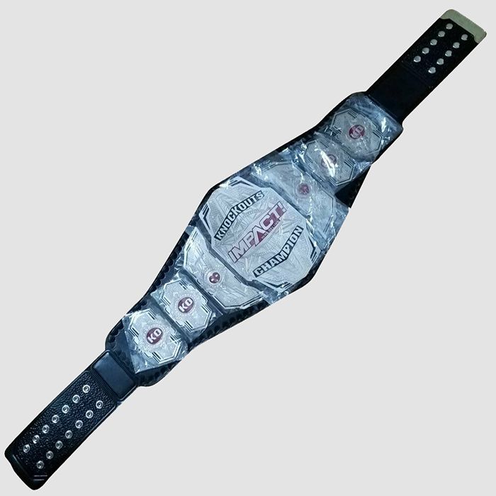 TNA Impact Knockouts Championship Replica Title Belt – Red Version