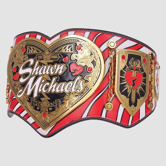 WWE Shawn Michaels Championship Replica Title Belt