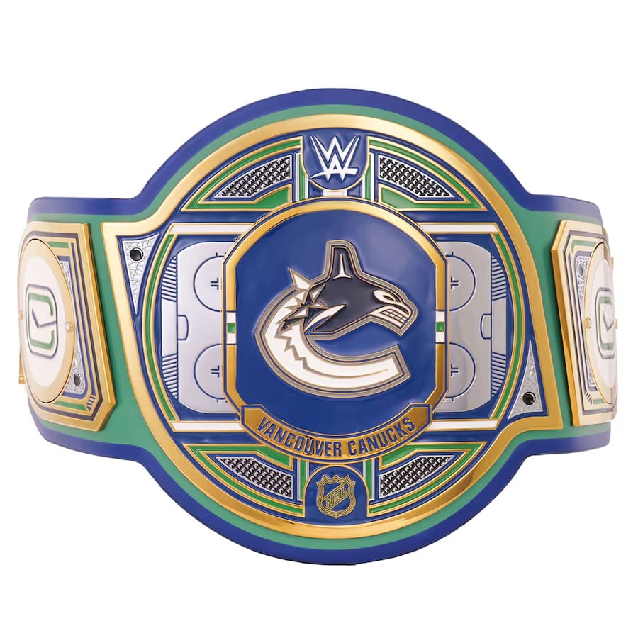 Vancouver Canucks Belt NHL Championship Legacy Title