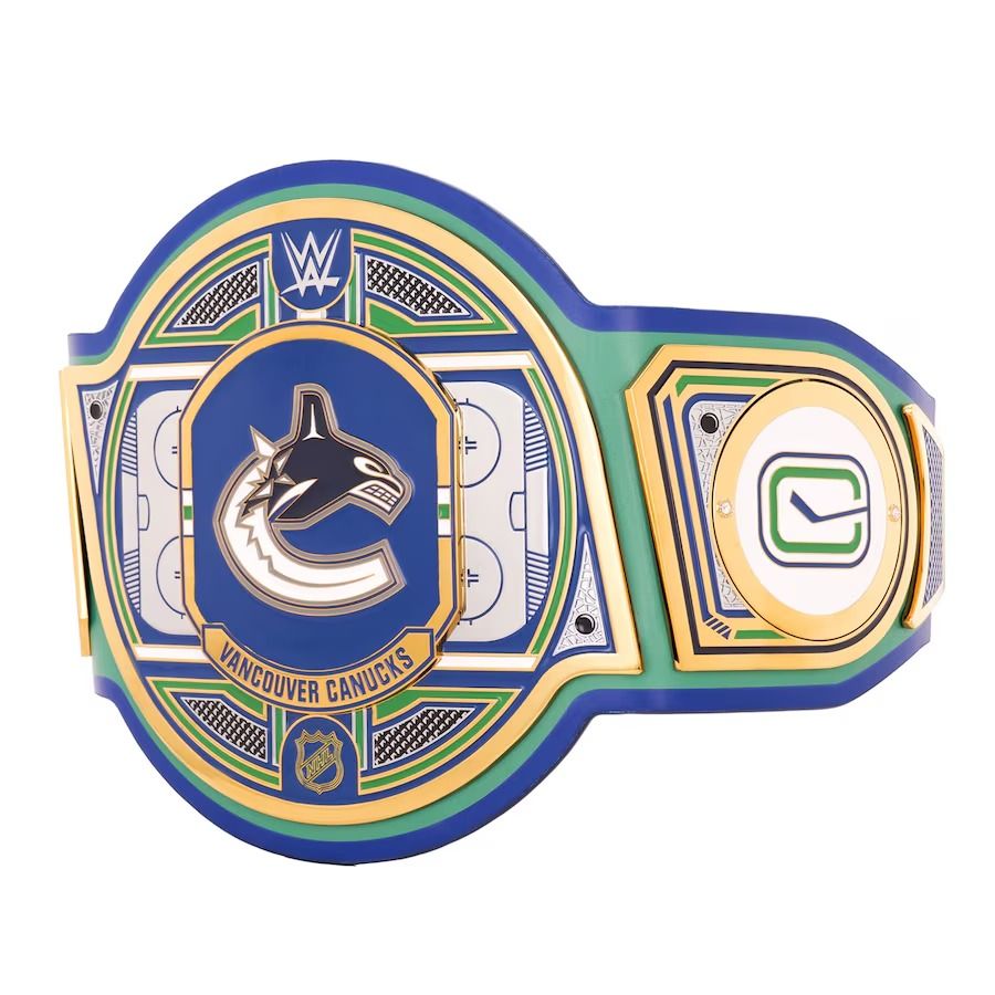 Vancouver Canucks Belt NHL Championship Legacy Title