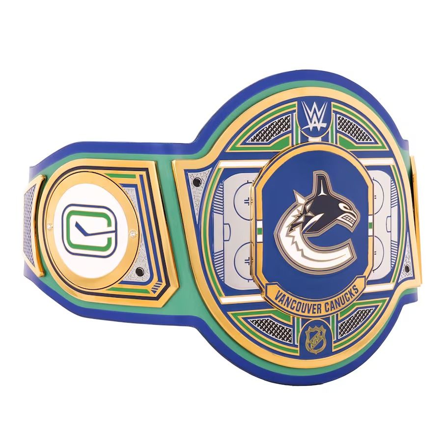 Vancouver Canucks Belt NHL Championship Legacy Title