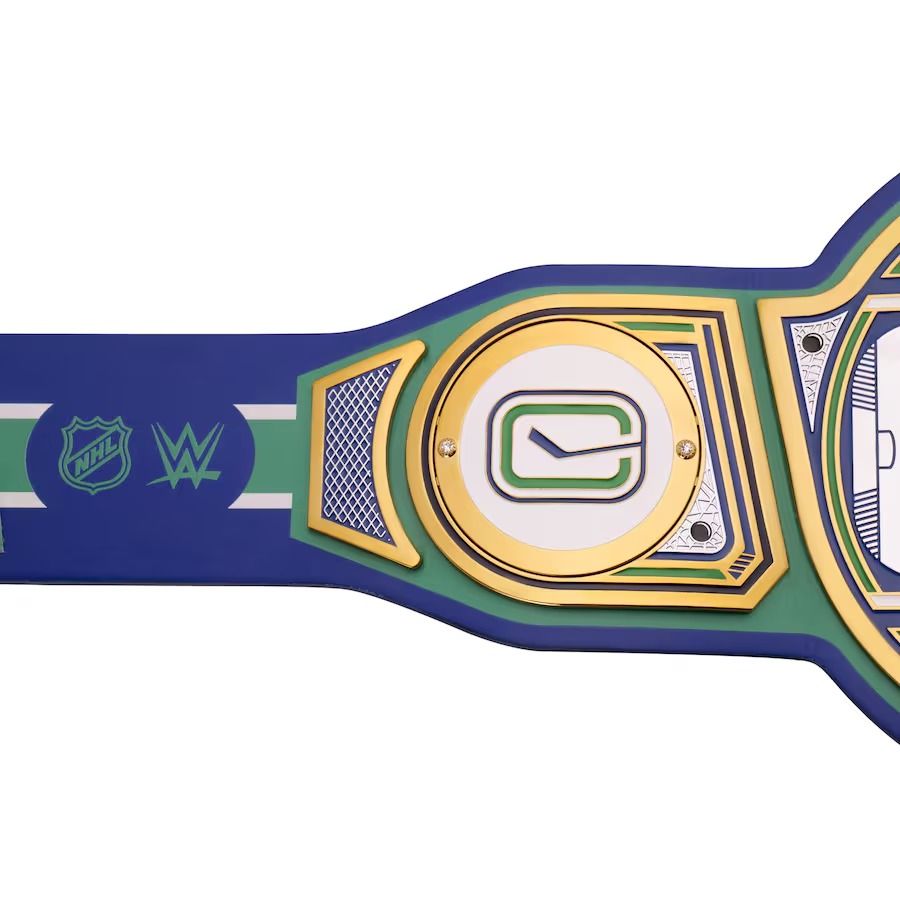 Vancouver Canucks Belt NHL Championship Legacy Title