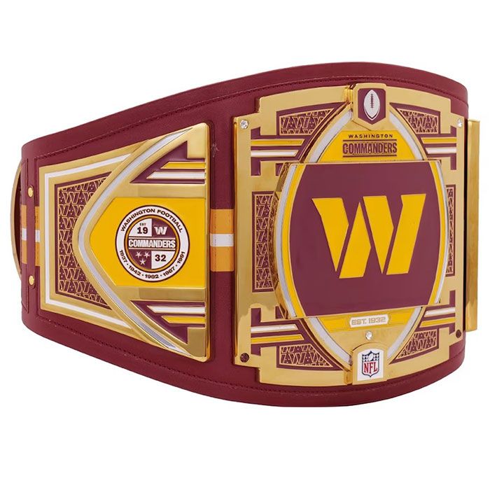 Washington Commanders Championship Belt – WWE Legacy Replica Title