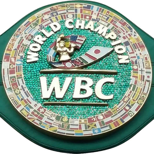 WBC Emerald Championship Boxing Replica Belt – Adult Size