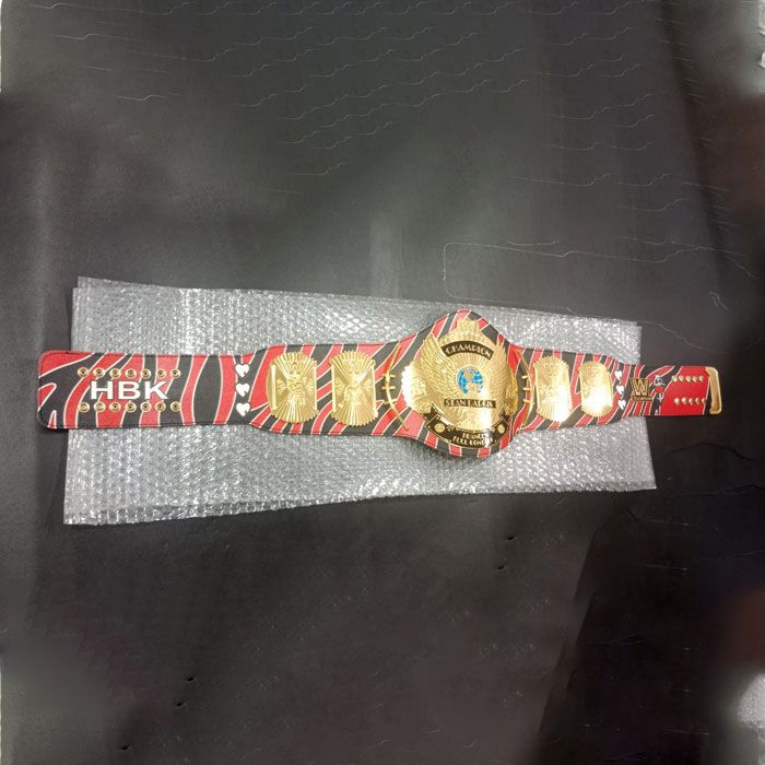 WWF Hulk Hogan Hulkamania Championship Replica Title Belt