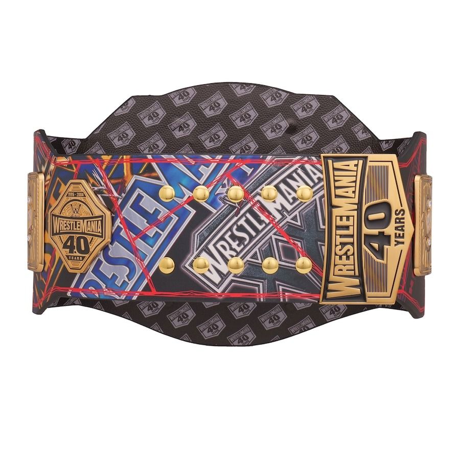WWE Attitude Era Championship Replica Belt – 40 Years of WrestleMania Edition