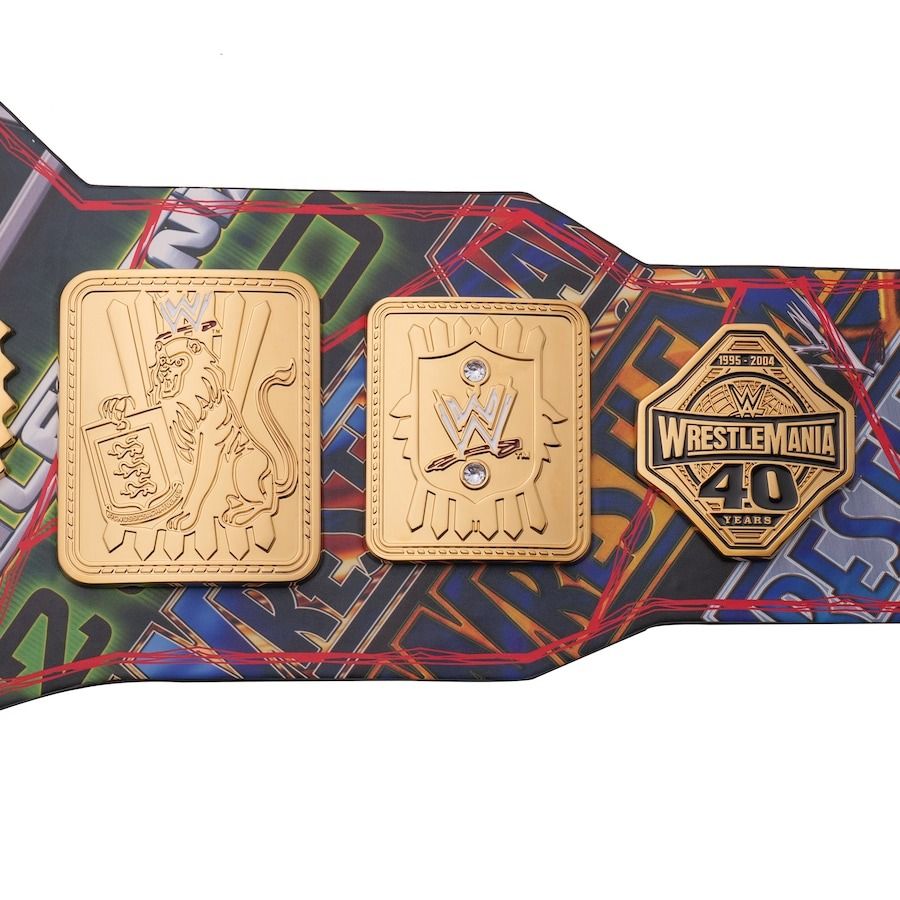 WWE Attitude Era Championship Replica Belt – 40 Years of WrestleMania Edition