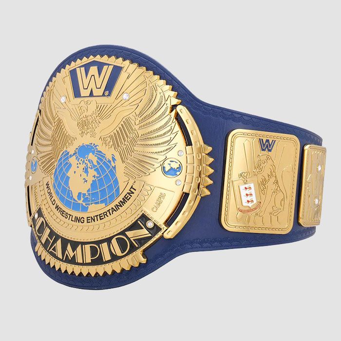 WWE Big Eagle Championship Replica Title Belt – Blue Strap