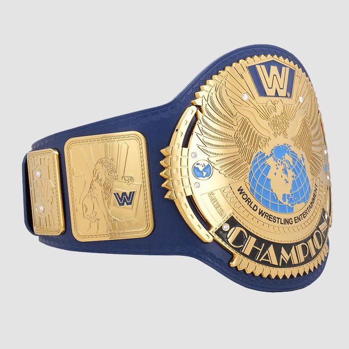 WWE Big Eagle Championship Replica Title Belt – Blue Strap
