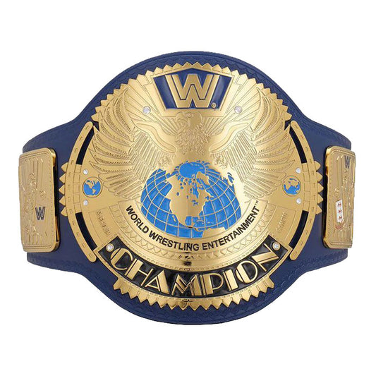 WWE Big Eagle Championship Replica Title Belt – Blue Strap