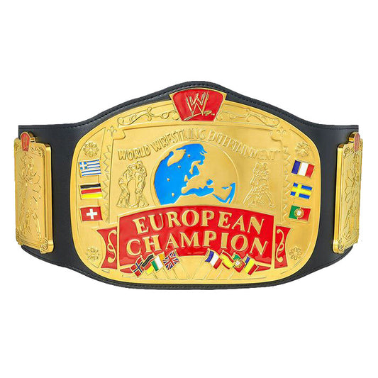 WWE European World Heavyweight Championship Replica Title Belt