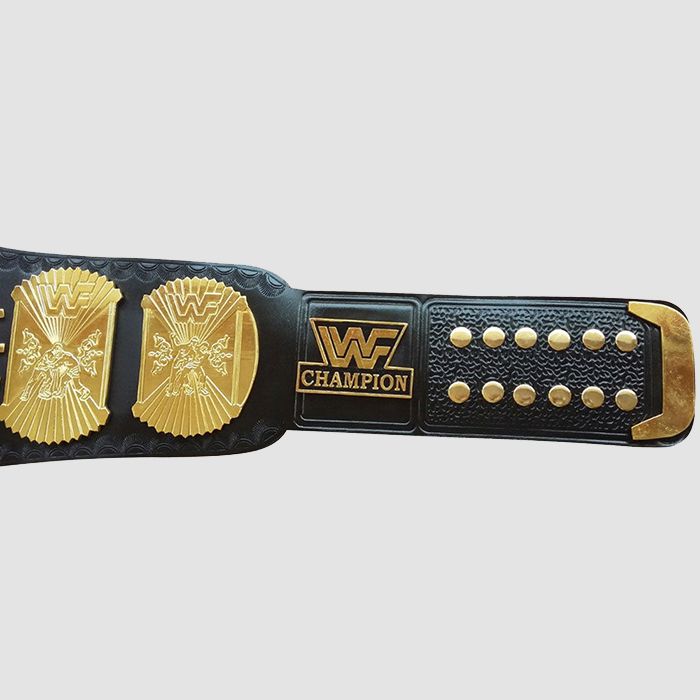 WWF Winged Eagle Dual Plated Championship Replica Title Belt