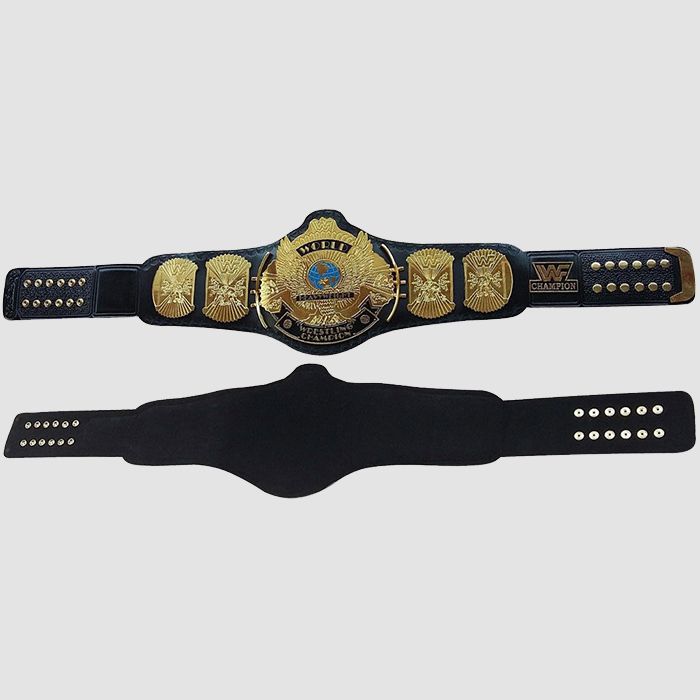 WWF Winged Eagle Dual Plated Championship Replica Title Belt