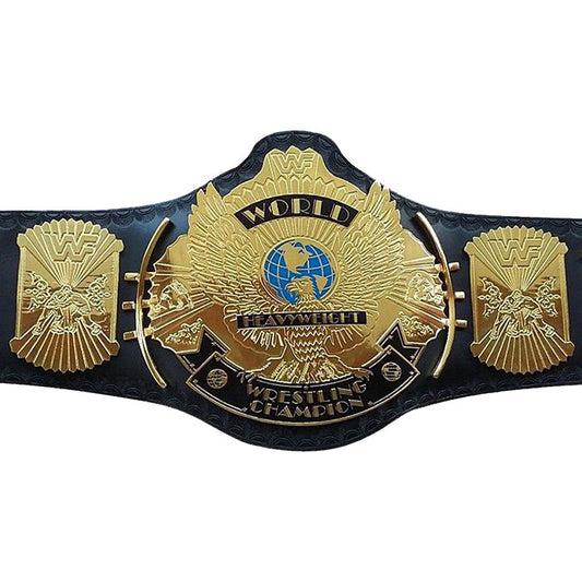 WWF Winged Eagle Dual Plated Championship Replica Title Belt