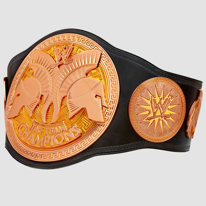 WWE WWF Wrestling Belt SmackDown World Tag Team Champion Title 2014 Replica