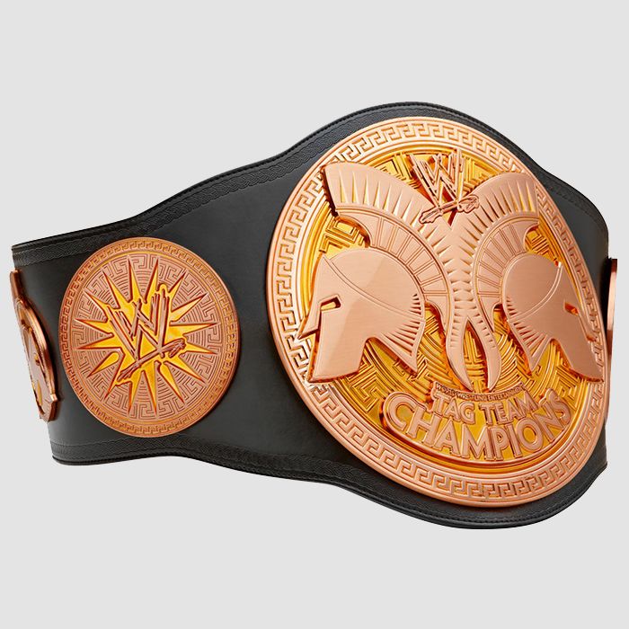 WWE WWF Wrestling Belt SmackDown World Tag Team Champion Title 2014 Replica