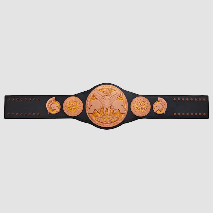 WWE WWF Wrestling Belt SmackDown World Tag Team Champion Title 2014 Replica