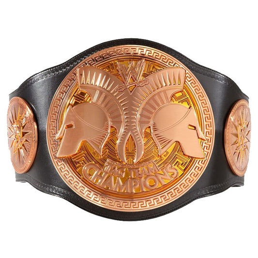 WWE WWF Wrestling Belt SmackDown World Tag Team Champion Title 2014 Replica