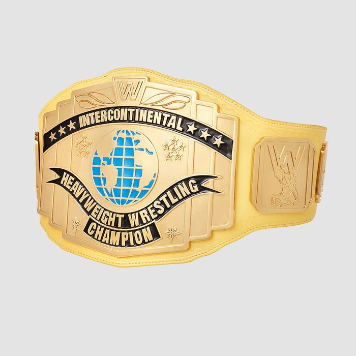 WWE Intercontinental Championship Replica Title Belt – Yellow Strap