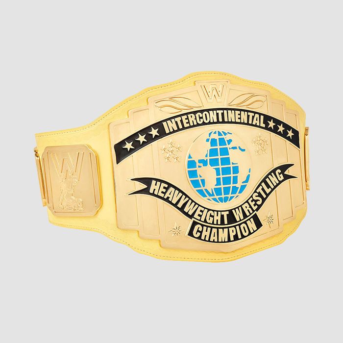 WWE Intercontinental Championship Replica Title Belt – Yellow Strap