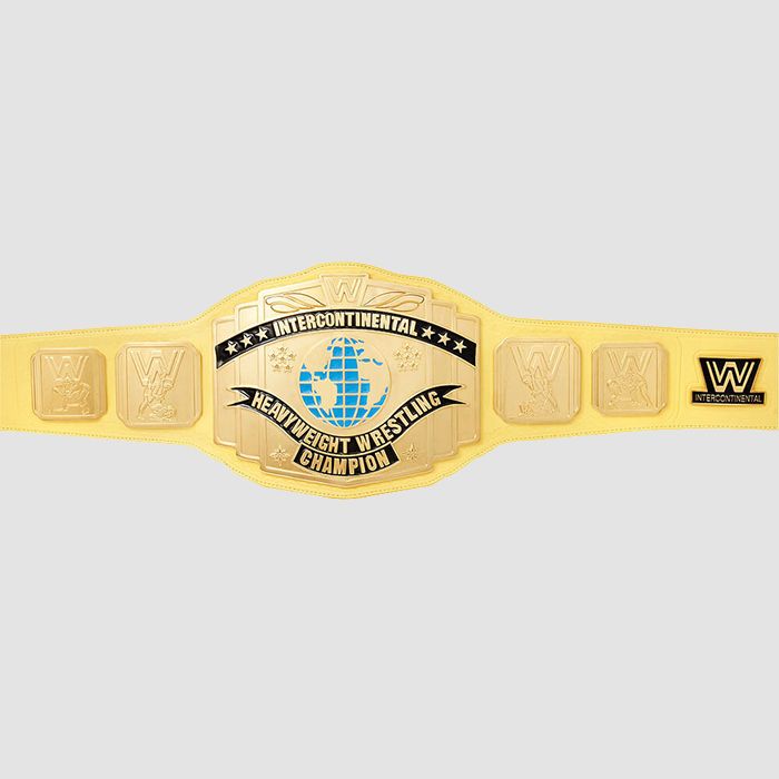 WWE Intercontinental Championship Replica Title Belt – Yellow Strap
