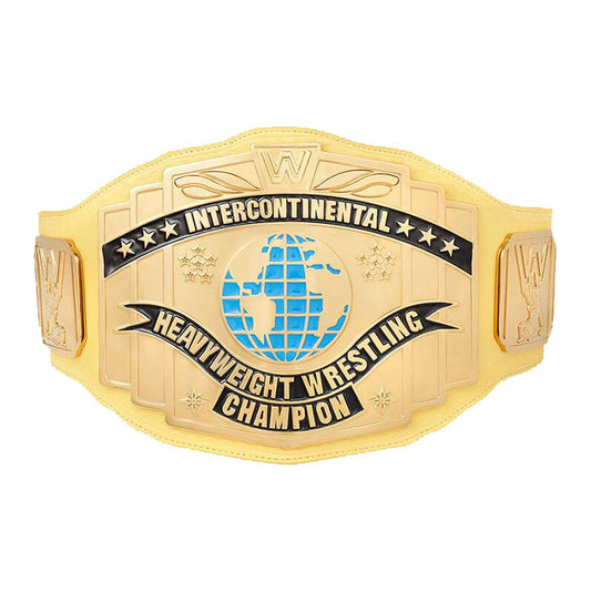 WWE Intercontinental Championship Replica Title Belt – Yellow Strap